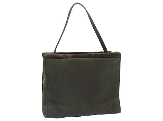PRADA Hand Bag Nylon Khaki Auth ar6503  ref.531559