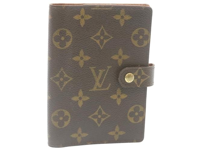 LOUIS VUITTON Monogram Agenda PM Day Planner Cover CA0997