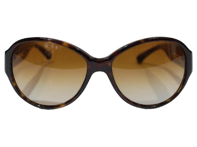 Chanel occhiali da sole Marrone Acetato  ref.531866