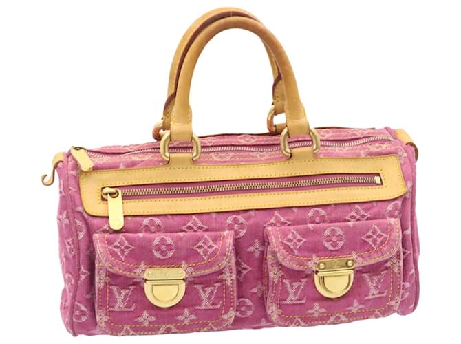 LOUIS VUITTON Monogram Denim Neo Speedy Hand Bag Pink M95019 LV Auth bs345  ref.531990 - Joli Closet