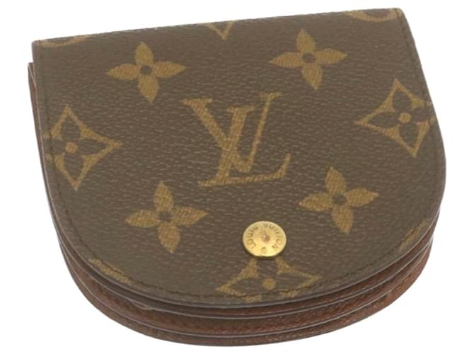 LOUIS VUITTON Monogram Porte Monnaie Guze Coin Purse M61970 LV