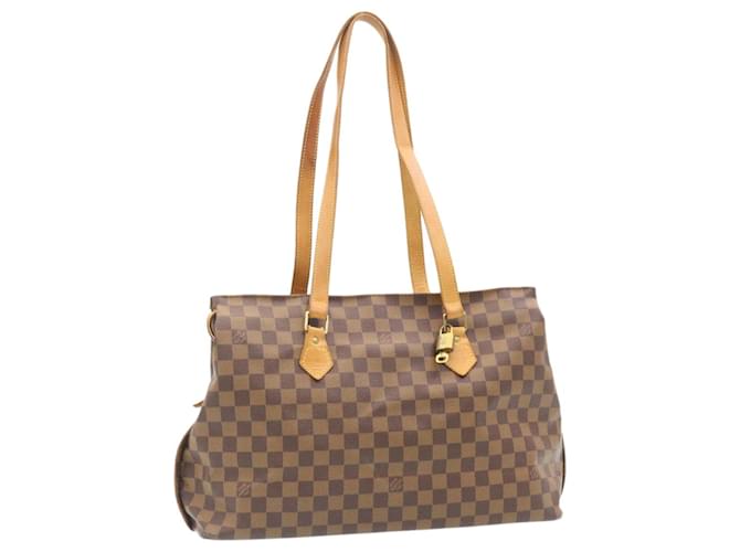 LOUIS VUITTON Damier Ebene Colombine Einkaufstasche M99037 LV Auth 29137  ref.532775