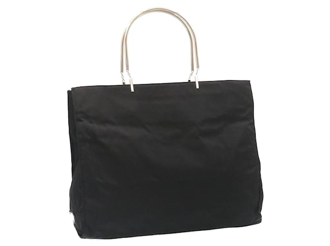 PRADA Hand Bag Nylon Black Auth bs580  ref.532848