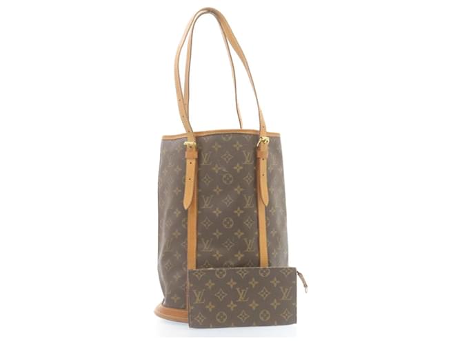 LOUIS VUITTON Monogram Bucket GM Bolso de hombro bs465 LV Auth ro238 Lienzo  ref.532983