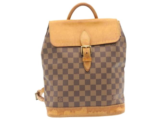 Louis Vuitton Damier Ebene Soho Backpack - Brown Backpacks