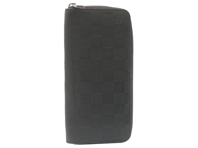 Louis Vuitton Zippy Wallet Vertical Onyx Damier Infini