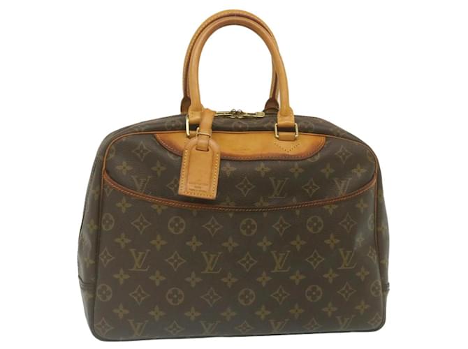 LOUIS VUITTON Monogram Deauville Hand Bag M47270 LV Auth th2397 Cloth  ref.531928 - Joli Closet