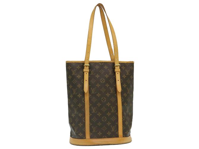 Bucket LOUIS VUITTON Borsa a spalla GM a secchiello con monogramma bs465 LV Auth hs884