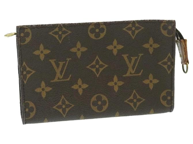 Bucket LOUIS VUITTON Secchio con monogramma PM Custodia per accessori LV Auth ar6661 Tela  ref.533605