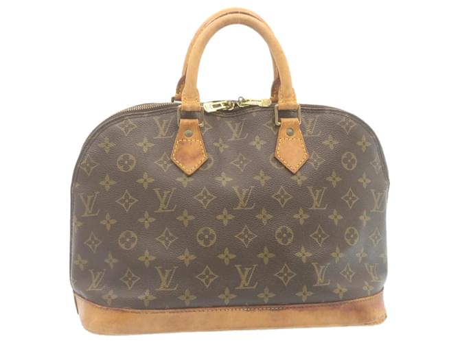 LOUIS VUITTON Monogramm Alma Handtasche M.51130 LV Auth rz067 Leinwand  ref.533632