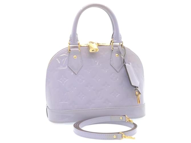 Louis Vuitton Purple Monogram Vernis Leather Alma Size BB Shoulder Bag Louis  Vuitton