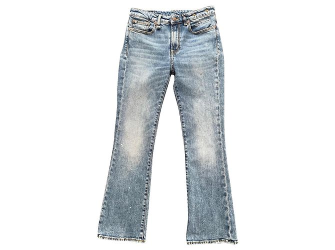 Jeans R13 Kick Fit Carlton Blu