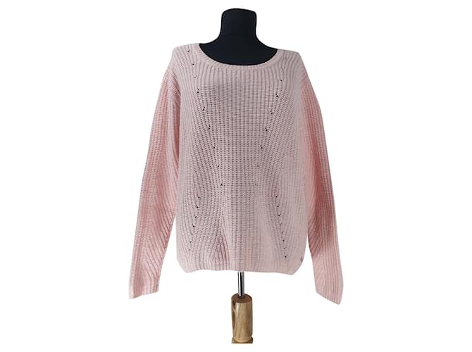 Autre Marque Knitwear Pink Wool Acrylic  ref.533991