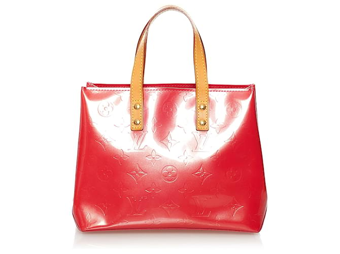 Reade patent leather handbag Louis Vuitton Pink in Patent leather