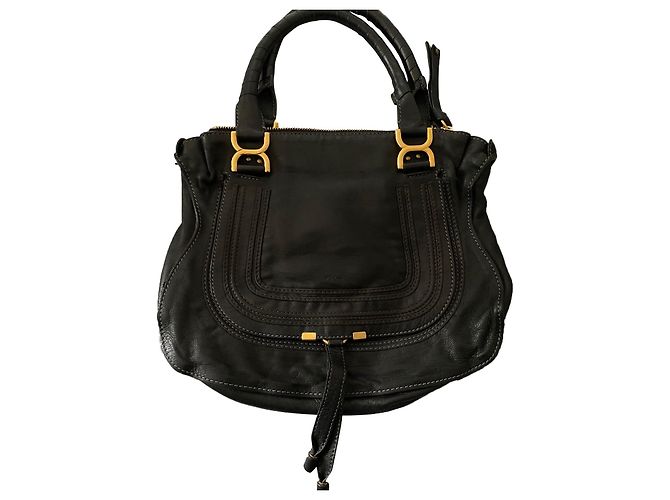 Marcie Borsa Chloé in pelle nera Nero