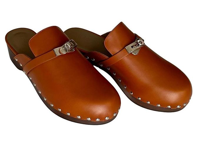Hermès Carlotta verstopft Hellbraun