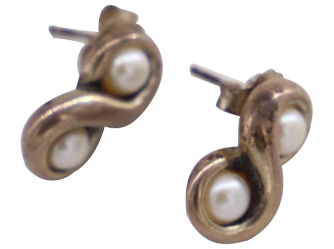 tiffany infinity pearl earrings