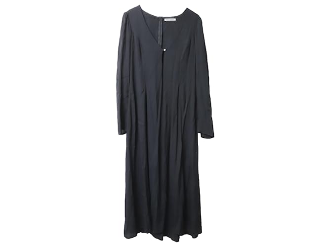 Reformation Keyhole Front Maxi Dress in Black Viscose Cellulose fibre  ref.535477