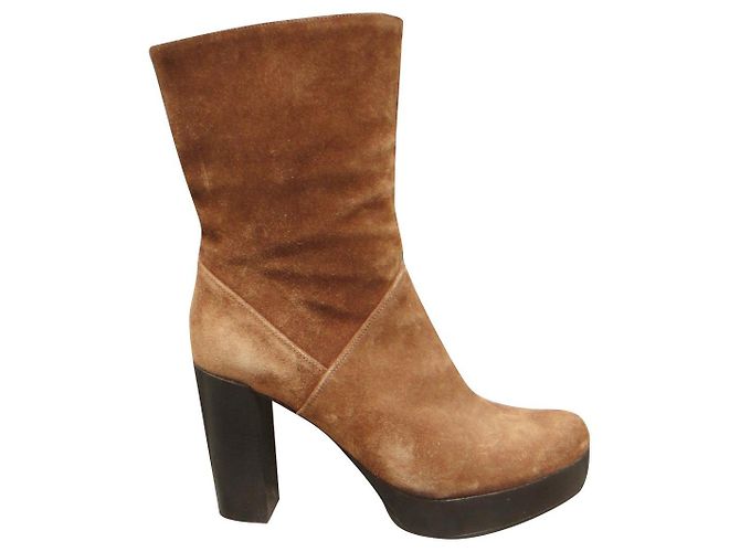bottines Free lance p 38,5 Marron clair