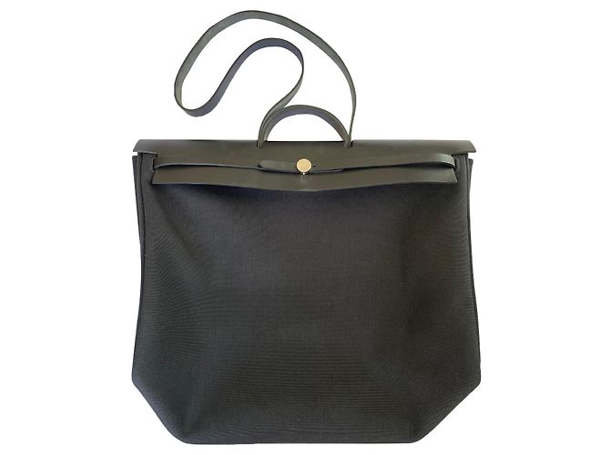 Bolso Hermès "Herbag" Negro