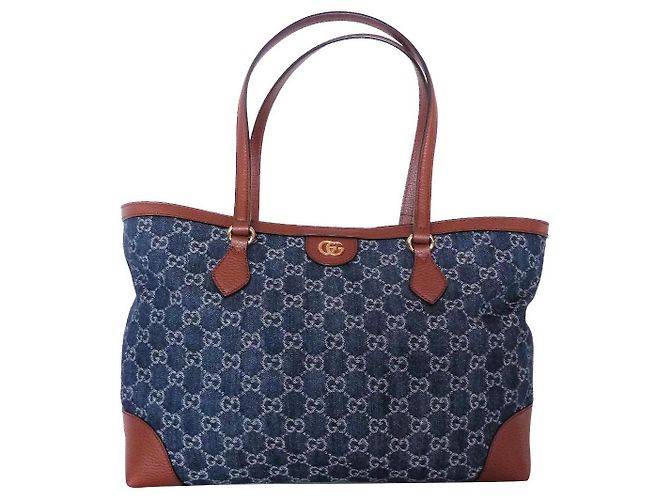 GUCCI Borsa Cabas Ophidia Denim