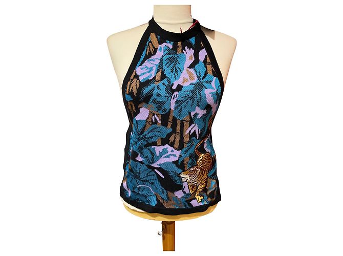 Top Kenzo Memento Collection 2 Multicor Algodão