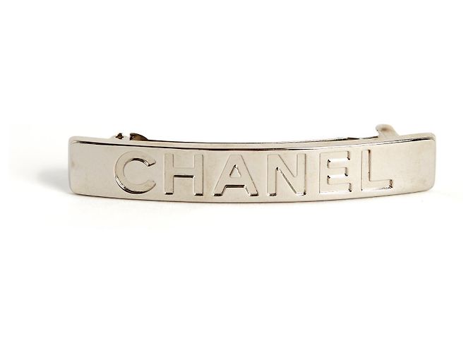 CLIP CHANEL MEDIO ARGENTO