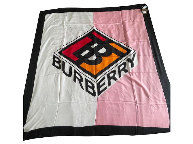 Sciarpa Burberry in cotone multicolore 