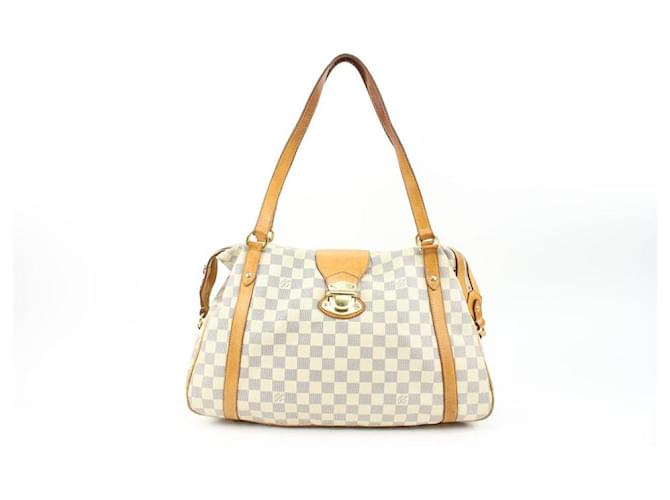 Louis Vuitton Damier Azur Stresa GM Shoulder Bag Leather  ref.537266