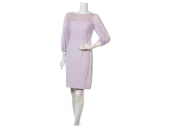 Ralph Lauren Dresses Purple Polyester Elastane  ref.537303