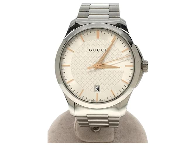 GUCCI Quartz watch / analog / stainless 