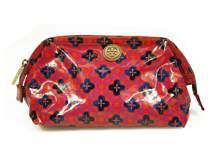 Tory Burch Red Cosmetic Bags
