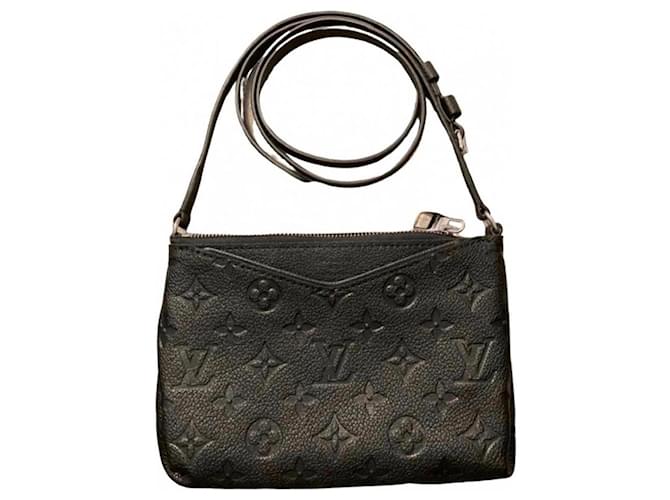 Louis Vuitton Pallas Black Leather  ref.537974