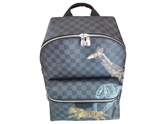 Louis Vuitton Monogram Eclipse Canvas Discovery Backpack Bag