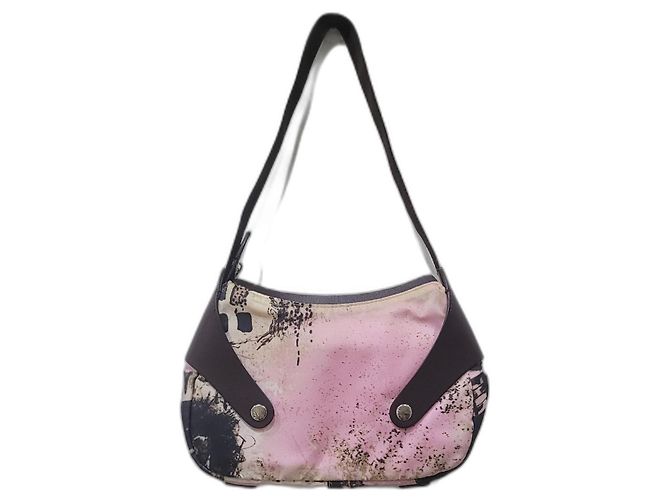 Roberto Cavalli mini borsa rosa Multicolore