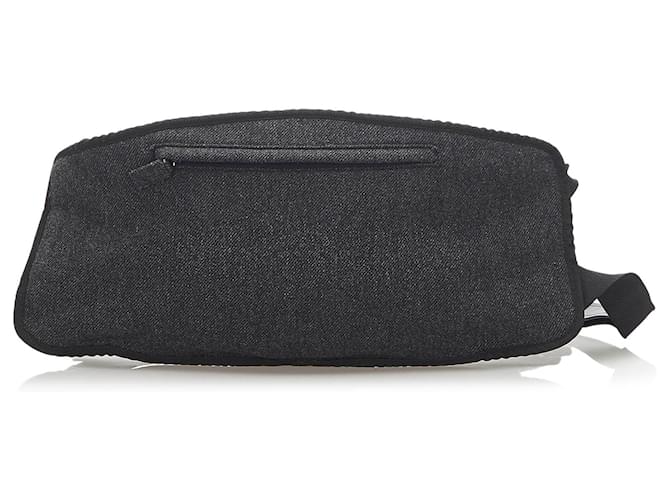 Prada Black Canvas Backpack Cloth Cloth  ref.538286