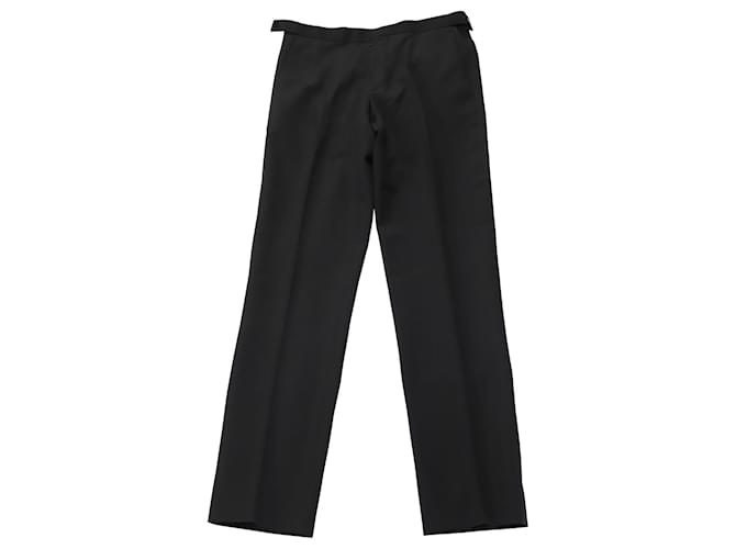 Pantalon Dior Classic en laine vierge noire  ref.538340