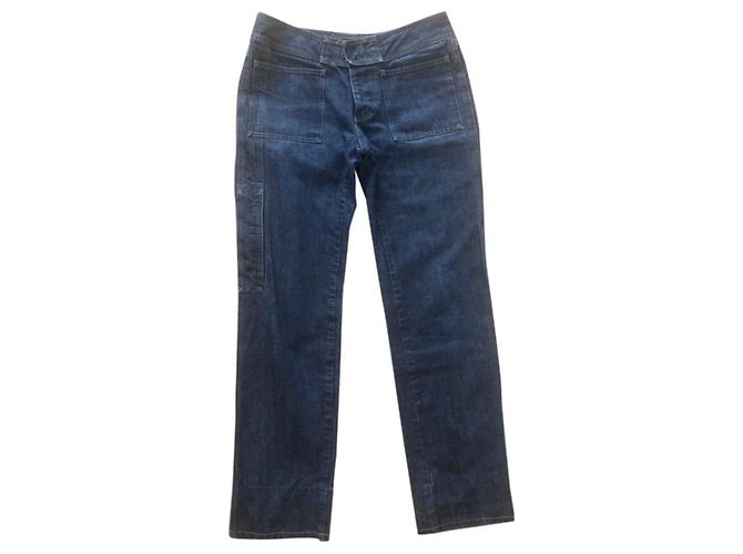 Vaqueros Gucci de algodón azul Talla 44