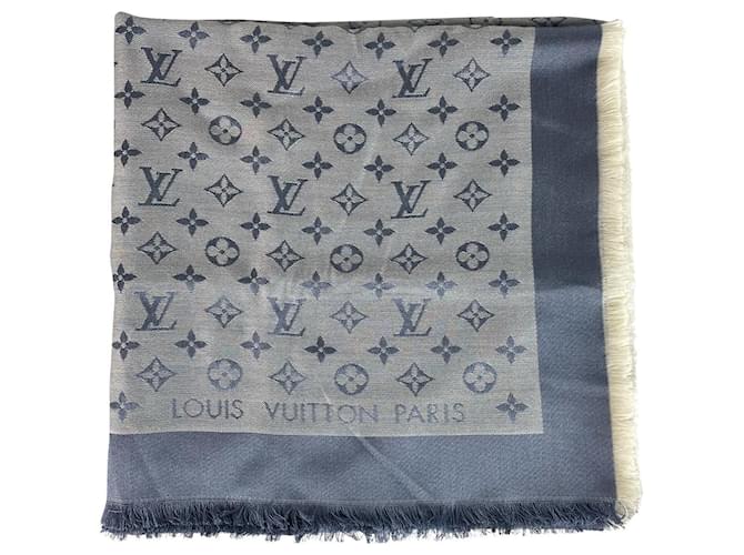 Louis Vuitton Denim Monogram Scarves
