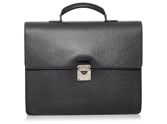 LOUIS VUITTON MOSKOVA Taiga Leather Briefcase / Portfolio - Made In  France