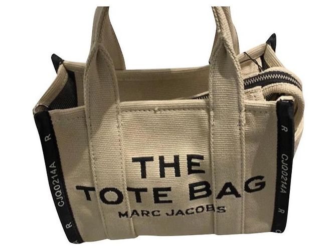 Marc Jacobs cabas jacquard sable chaud Beige
