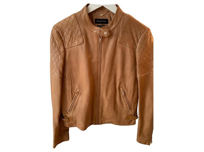 Massimo Dutti Lederjacke