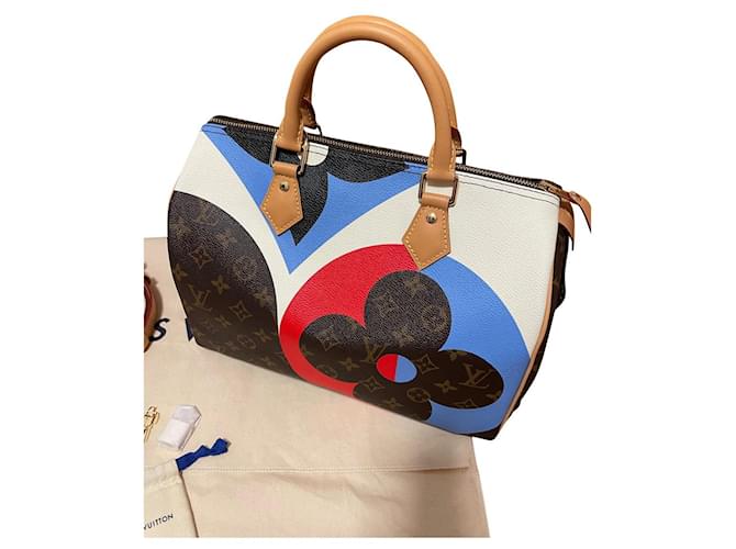 Louis Vuitton Limited Edition Monogram Multicolore Game On Speedy