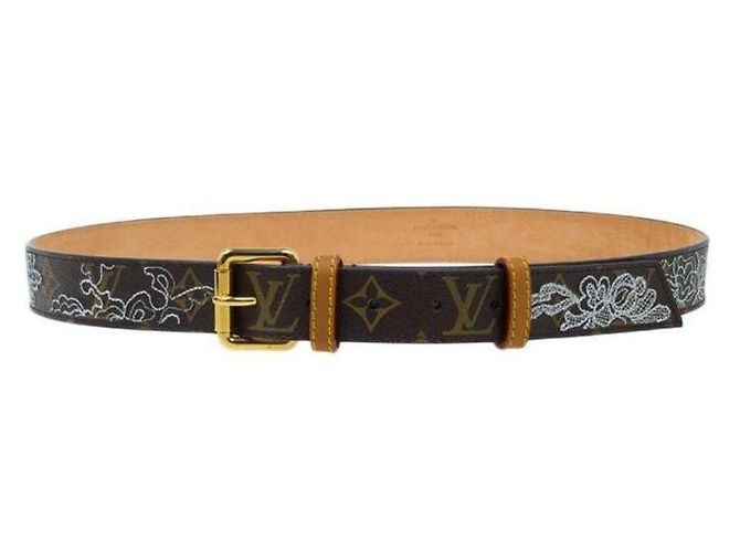 Cinturón Louis VUITTON de Marc Jacobs Castaño