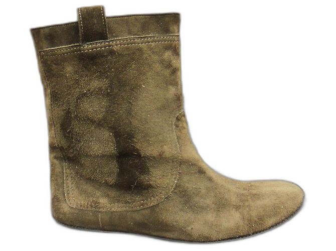 botas de acne 39 Caqui