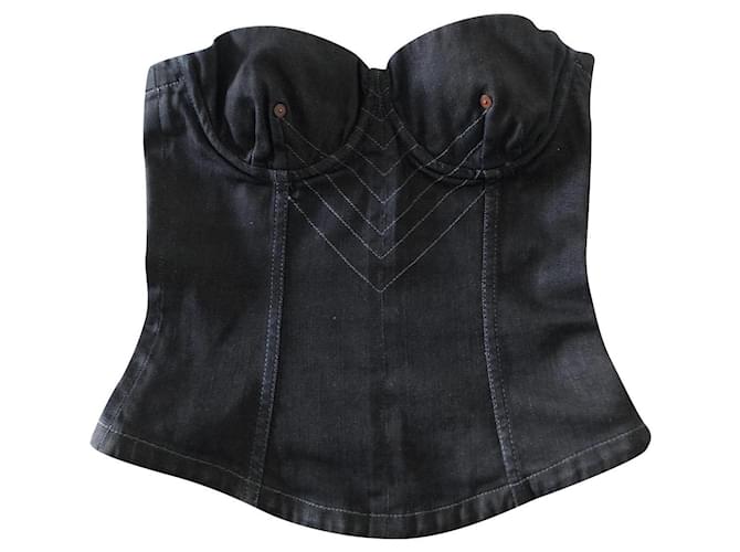 Jean Paul Gaultier top Blue Navy blue 