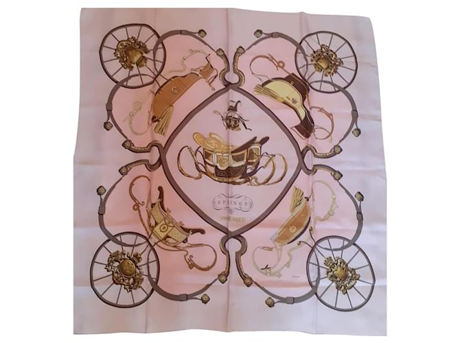 Hermès Springs Pink Silk  ref.541181
