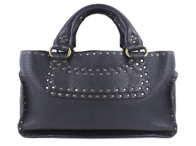 Céline Celine handbag Black Leather  ref.541378