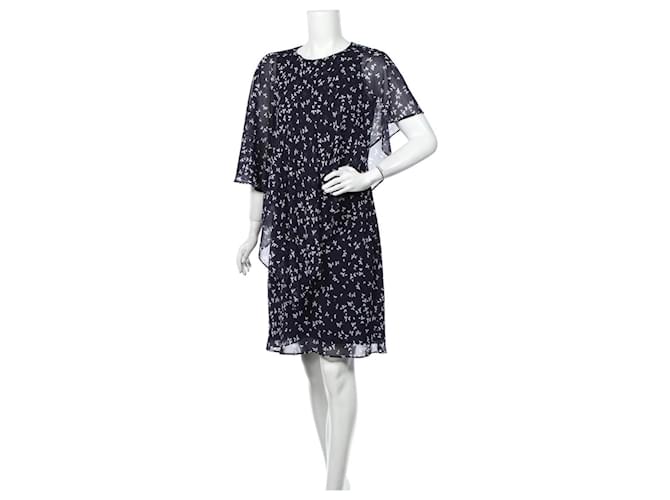 Ralph Lauren Dresses Blue Polyester  ref.541521
