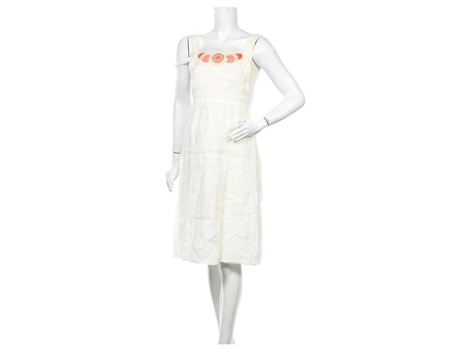 Robe Vanessa Bruno en ramie écru